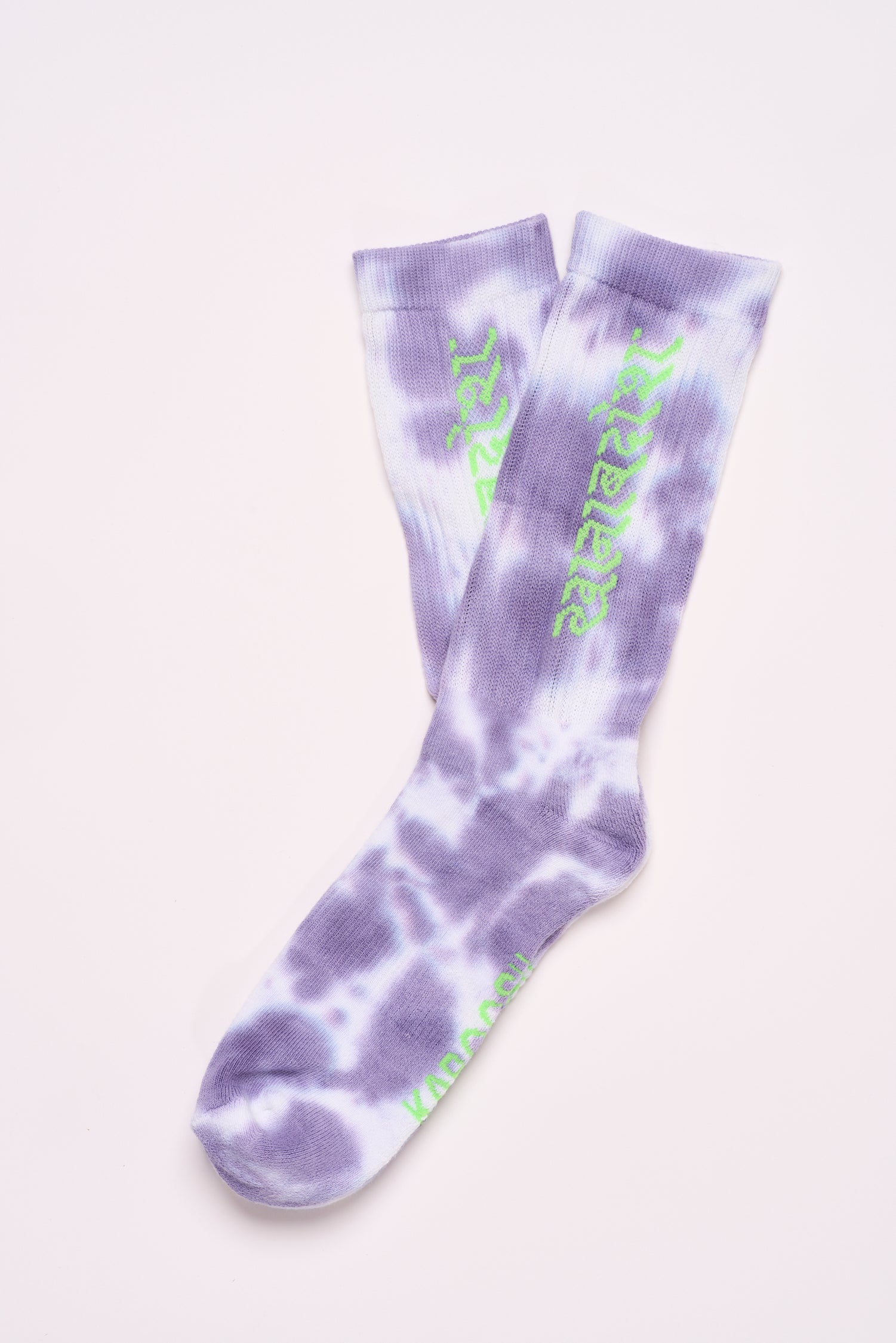 Socks - Hindi - Purple Tie dye - one size - Unisex