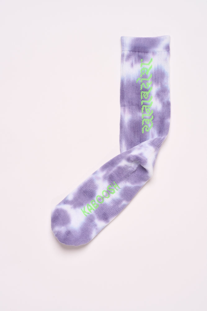 Load image into Gallery viewer, Socks - Hindi - Purple Tie dye - one size - Unisex