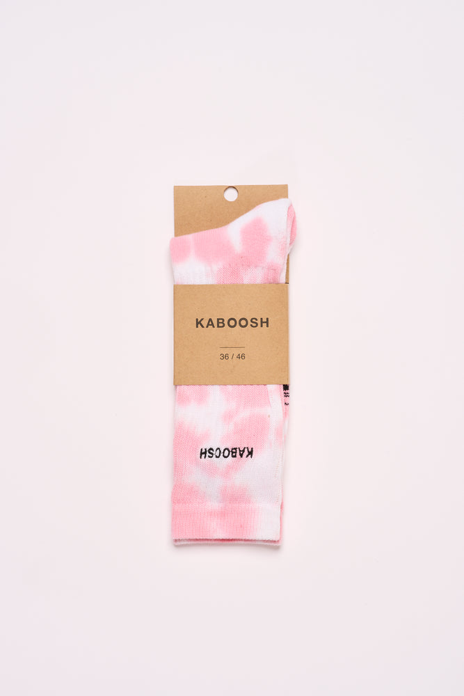 Load image into Gallery viewer, Socks - KABOOSH - Pink tie dye - one size - Unisex